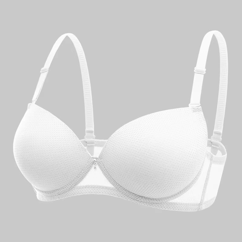 Size 34-38 Ready Stock Smooth Cup Solid Color Push up Women Breast Bra with All Colors